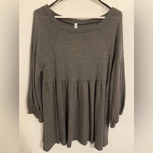 Babydoll XL 3/4 sleeve top